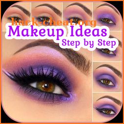 Makeup ideas step by step icon