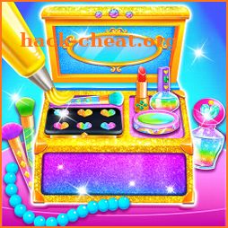 Makeup Kit Cake Maker - Glitter Baking Games icon