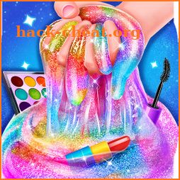 Makeup Slime - Fluffy Rainbow Slime Simulator icon