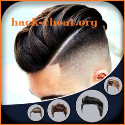 Man Hairstyle Camera Photo Booth icon