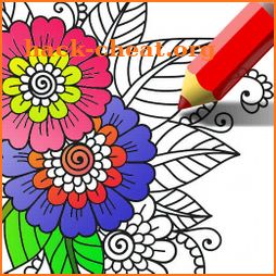 Mandala coloring games - Coloring book for adults icon