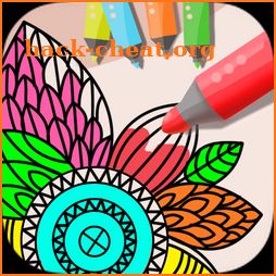 Mandala Coloring Joy icon