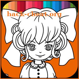 Manga Anime - Free Coloring Book & Paint Color icon