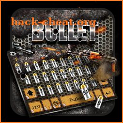 Manly Metal Bullet Keyboard icon
