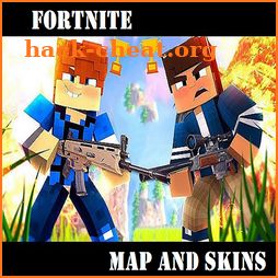 Map and skins Fortnite for MCPE icon