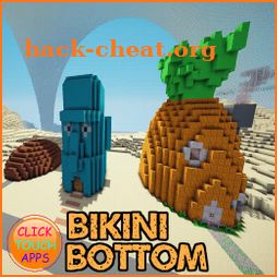Map Bikini Bottom City icon
