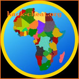 Map of Africa icon