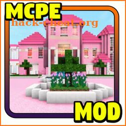 Map Pink Princess House MCPE - Minecraft Mod icon