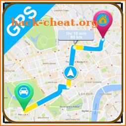 Maps Driving Directions: Street view & Navigation icon