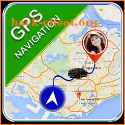 Maps, GPS, Navigation & Driving Route Directions icon