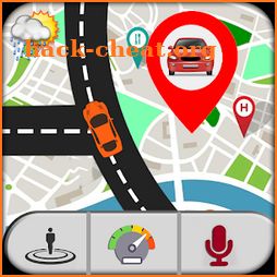 Maps Navigation Kit- GPS Speedometer Live Weather icon