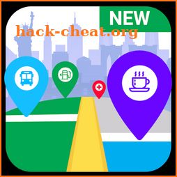 Maps, Pleaces Near Me, Directions, Free Navigation icon