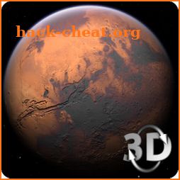 Mars in HD Gyro 3D Free icon