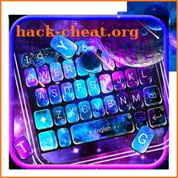 Marvelous Dream Galaxy Keyboard Theme icon