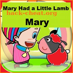 Mary had a little lamb icon