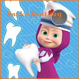 Masha and the Bear: Free Dentist Games for Kids icon