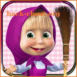 Masha and the Bear- House Cleaning Games for Girls icon