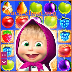 Masha and The Bear Jam Day Match 3 games for kids icon