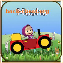 Masha hill climb and collect eggs icon