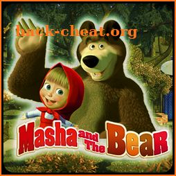 Masha in the junglе with the bear icon