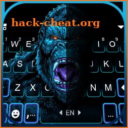Massive Gorilla Keyboard Background icon