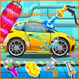 Master Power Washing Car Games icon