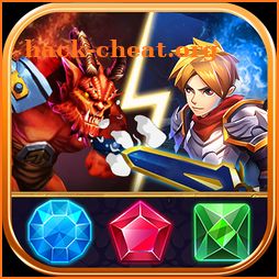 Match 3 Puzzle RPG - War of Hero - Dungeon Battle icon