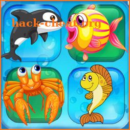 Matching Game - Sea life 🐬🐳 icon