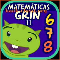 Matemáticas con Grin II 678 multiplicar fracciones icon