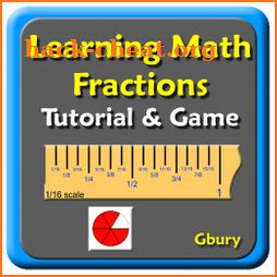 Math Fractions Tutorial & Game icon