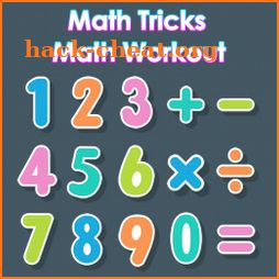 Math Tricks: Math Workout, Brain Quizzes & Puzzles icon