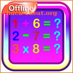 Maths Learning Games For Kid - Offline icon