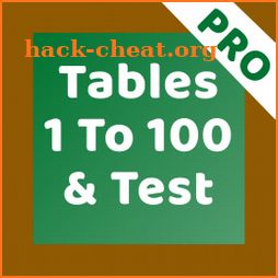 Maths Tables 1 to 100 Test Pro icon