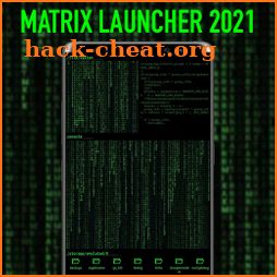 Matrix Launcher - Iris Hacker  icon