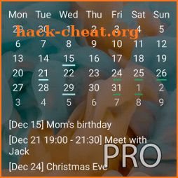 Mature Calendar Widget Pro icon