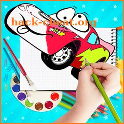 Mcquееn Cars Coloring Pages - kids icon