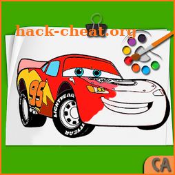 Mcqueen Coloring pages Cars 3 icon