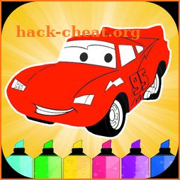 Mcqueun Car Coloring Pages icon