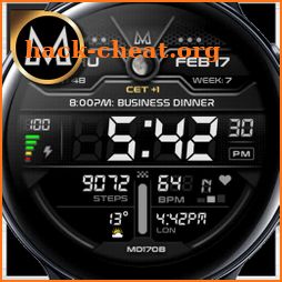 MD170B: Digital watch face icon