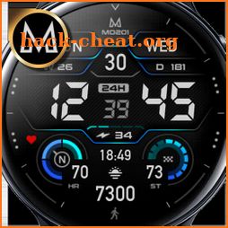 MD201 - Digital watch face icon