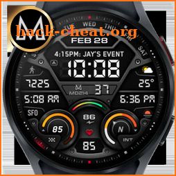MD214 Digital Watch Face icon
