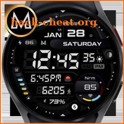 MD221B Digital watch face icon