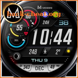MD229: Digital watch face icon