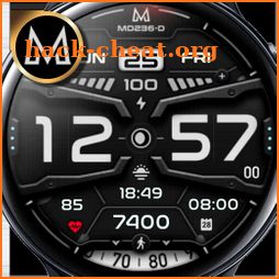 MD236D - Digital watch face icon
