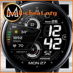 MD254B: Digital watch face icon