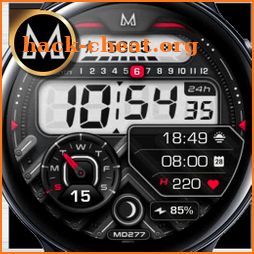 MD277 - Wear OS Digital Watch Face Matteo Dini MD icon