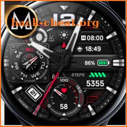 MD281: Analog watch face icon