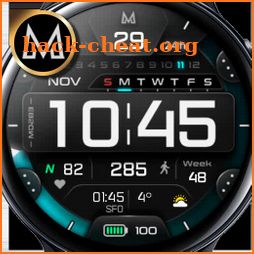 MD283: Digital watch face icon