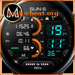 MD292: Digital watch face icon