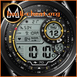 MD297: Digital watch face icon